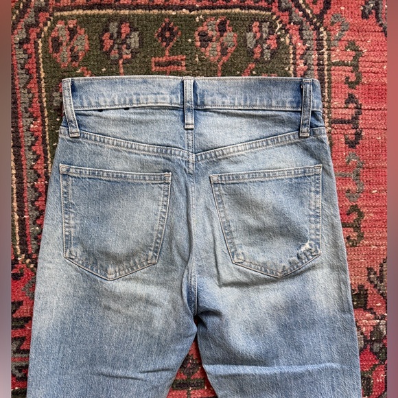 GAP Ankle Flare Distressed Blue Jeans. 24R/00 - Picture 11 of 11